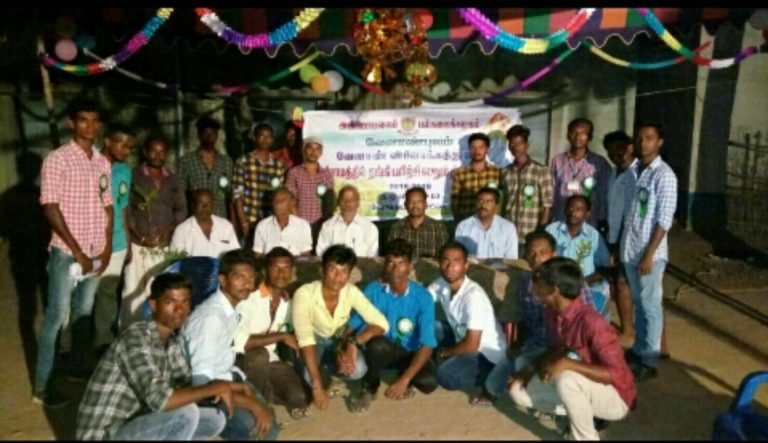 வெங்கடாம்பேட்டையில் வேளாண் மாணவர்களின் முகாம்