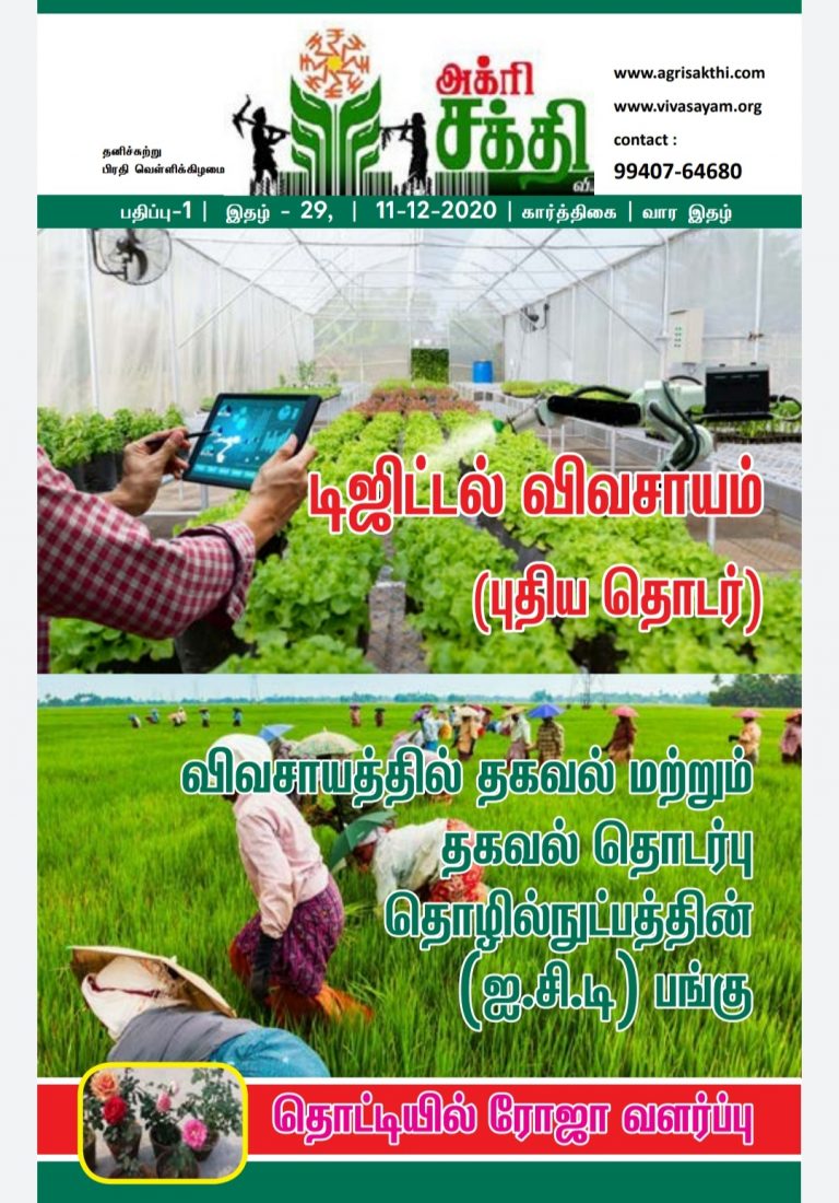 அக்ரிசக்தியின் 29வது மின்னிதழ்