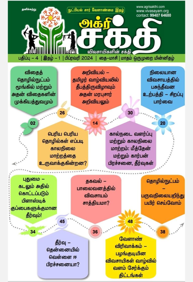 அக்ரிசக்தியின் 73வது இதழ்!